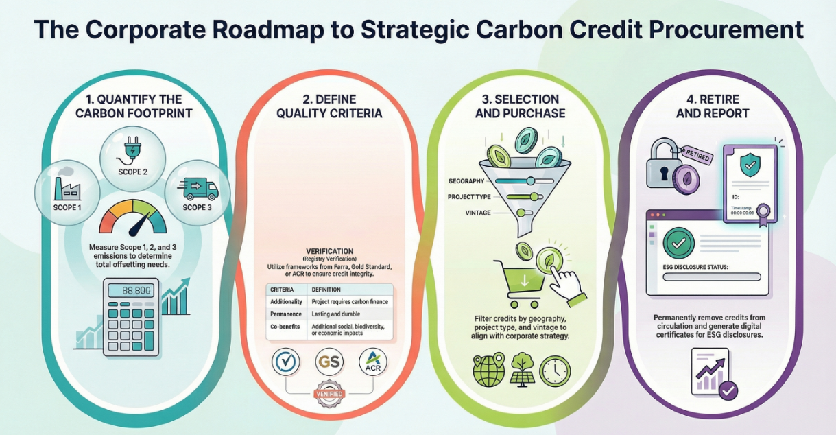 Infographic: Corporate Carbon Credit Procurement